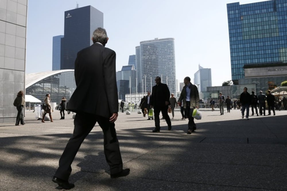 Le quartier d’affaires de la Défense à Paris.