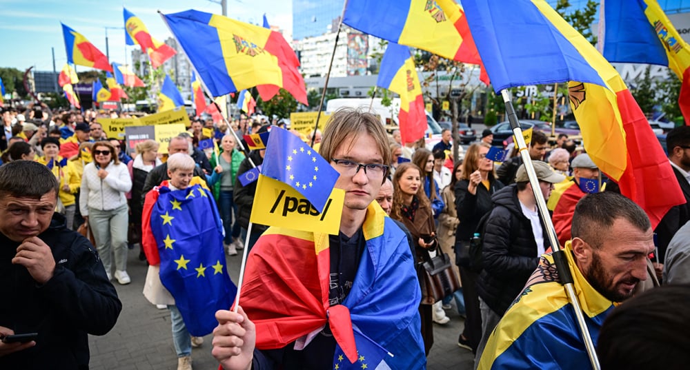 Moscou est soupçonné d'avoir investi des millions de dollars pour barrer le chemin de l'Europe à la Moldavie.