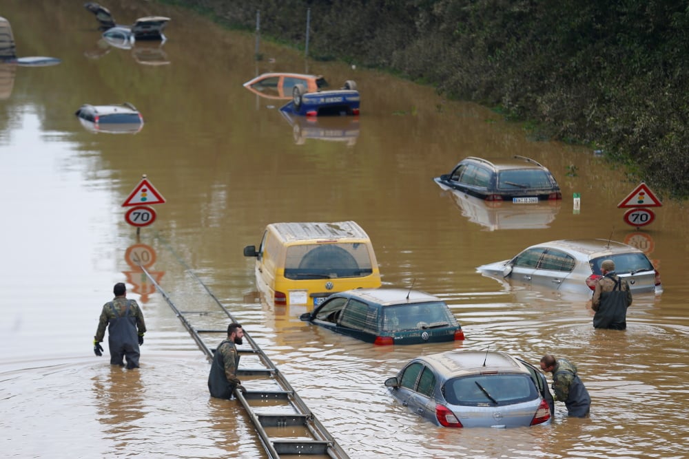 Les inondations qui ont touché l’Allemagne en 2021, ainsi que la Belgique et les Pays-Bas, ont dépassé les 40 milliards d’euros de pertes à elles seules.