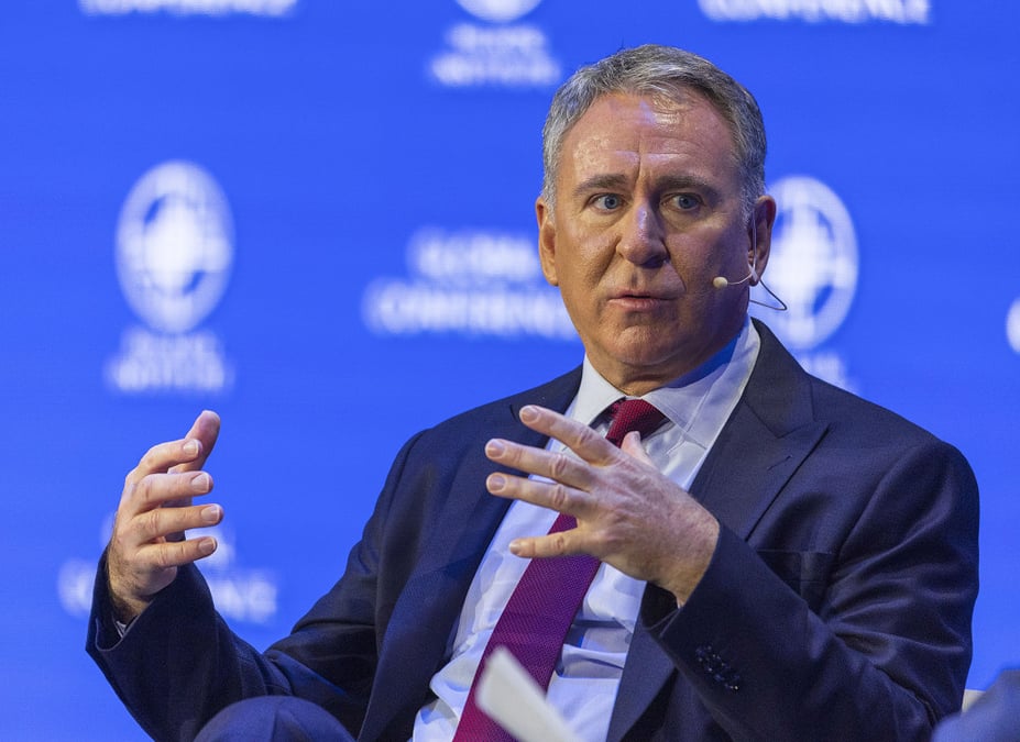 Ken Griffin, fondateur et PDG de Citadel, lors de la conférence mondiale 2022 du Milken Institute, le lundi 2 mai 2022, au Beverly Hilton de Beverly Hills, en Californie.