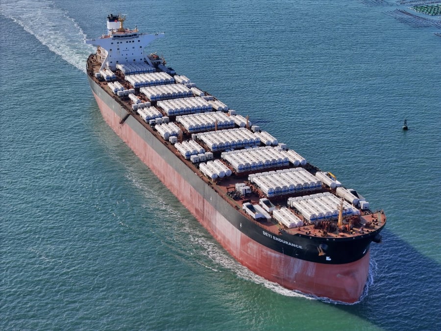 Le Moyen-Orient représentait en 2025 environ 57 % des importations chinoises directes de brut transporté par voie maritime.
