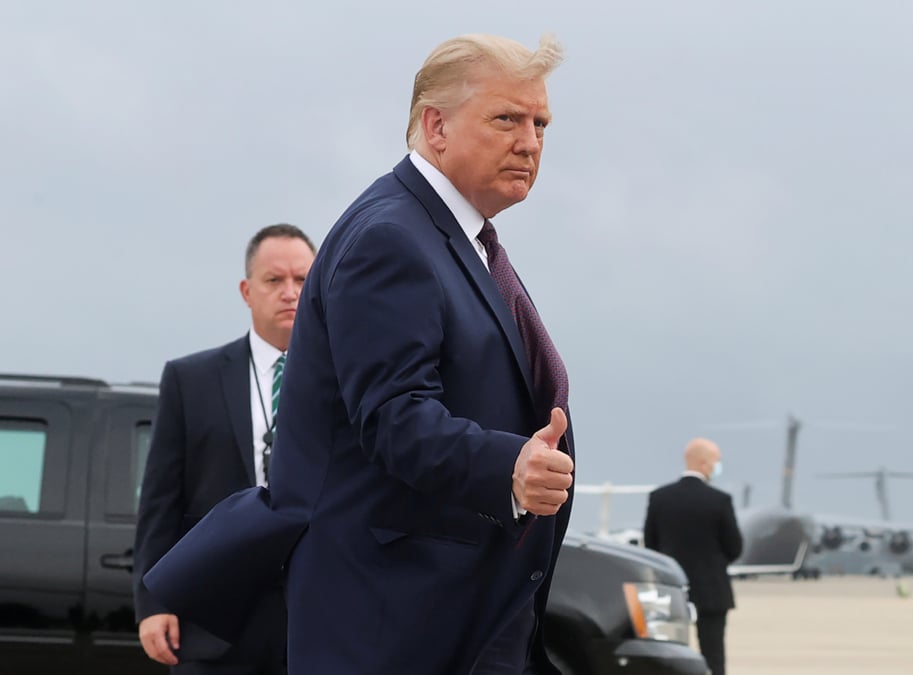 Donald Trump, le président américain.