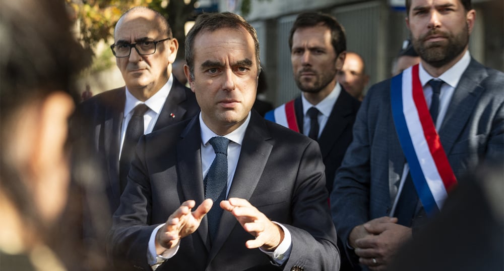 Sébastien Lecornu, le 11 octobre.