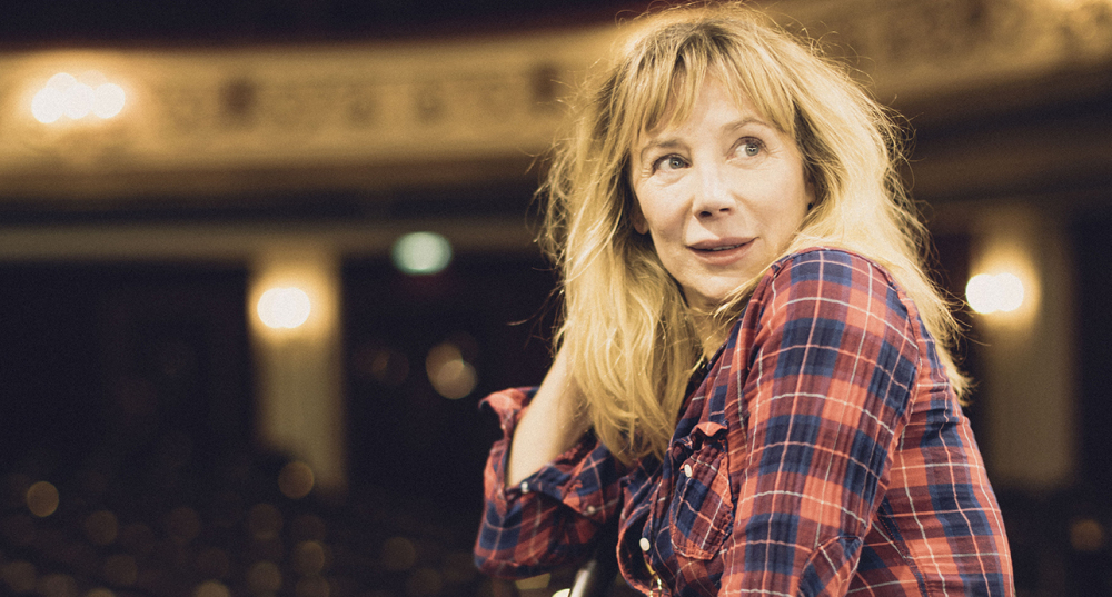 Julie Depardieu au théâtre Marigny, le 7 octobre 2025.