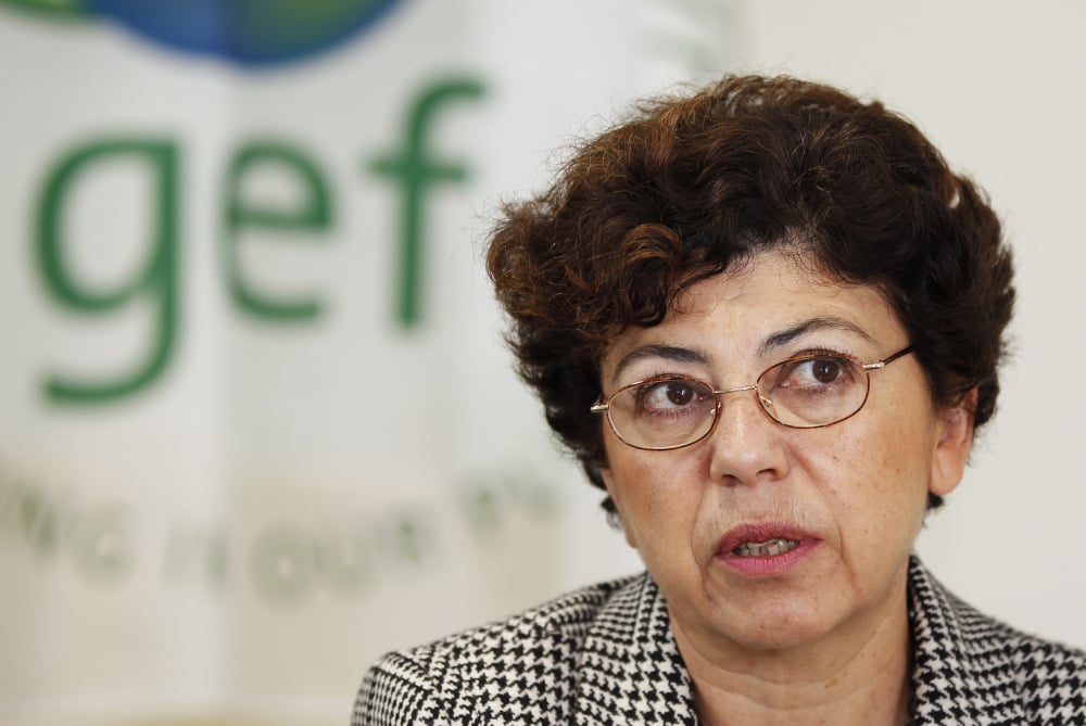 Monique Barbut, alors directrice générale du Fonds pour l’environnement mondial (FEM), en octobre 2010