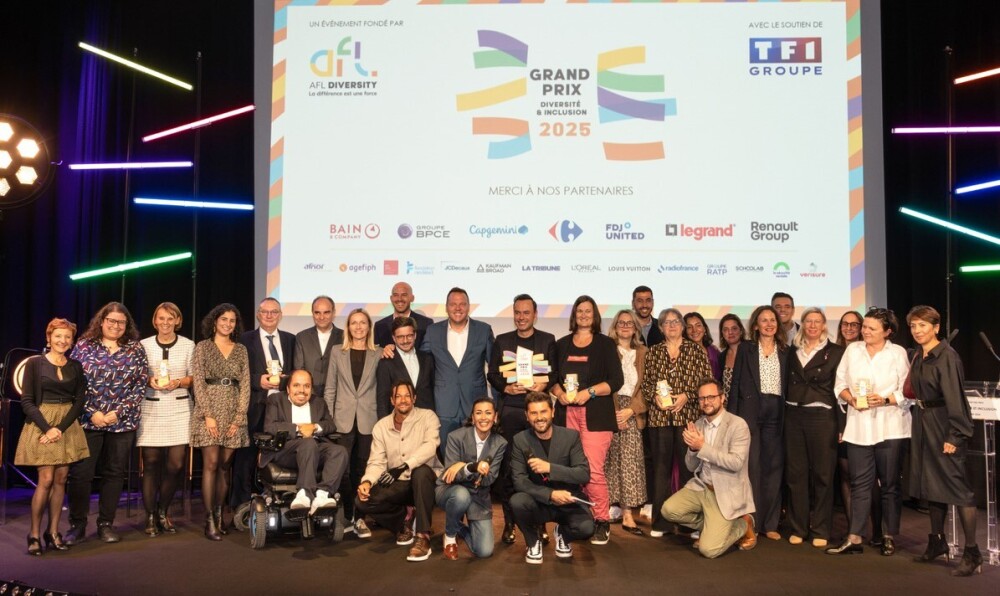 Les lauréats du « Grand Prix Diversité et Inclusion 2025 ».