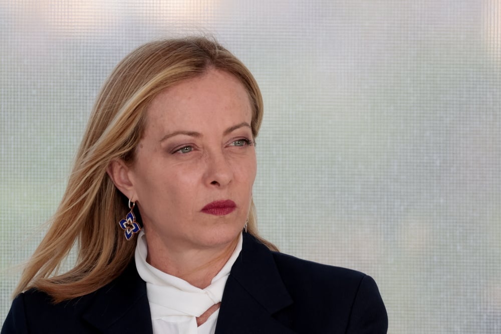 Giorgia Meloni a pris ses fonctions de Première ministre italienne le 22 octobre 2022 (photo d'archive).