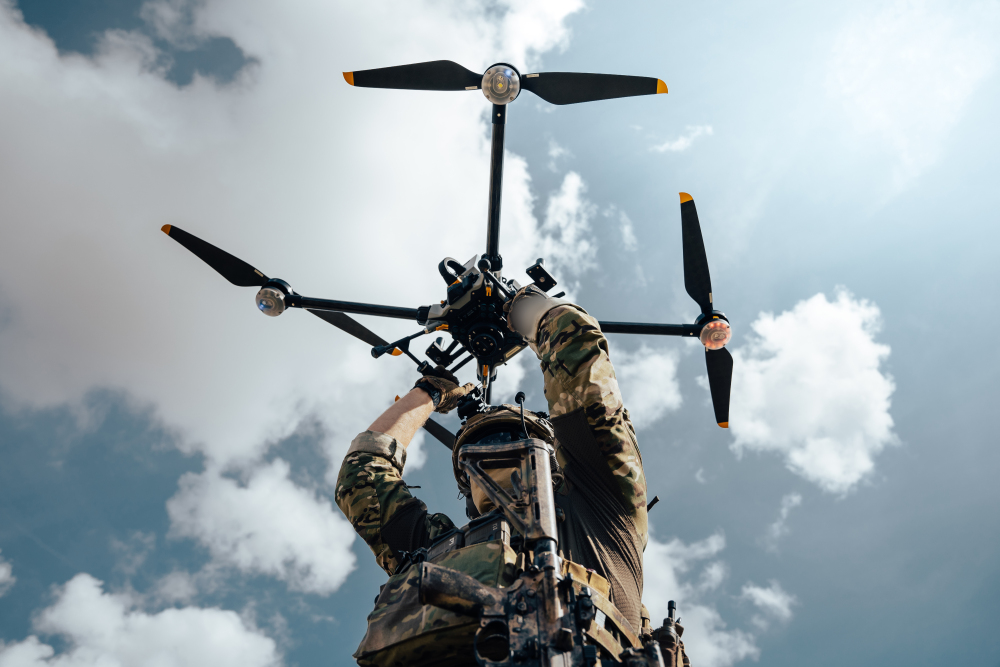 Hexadrone travaille activement avec les forces spéciales.