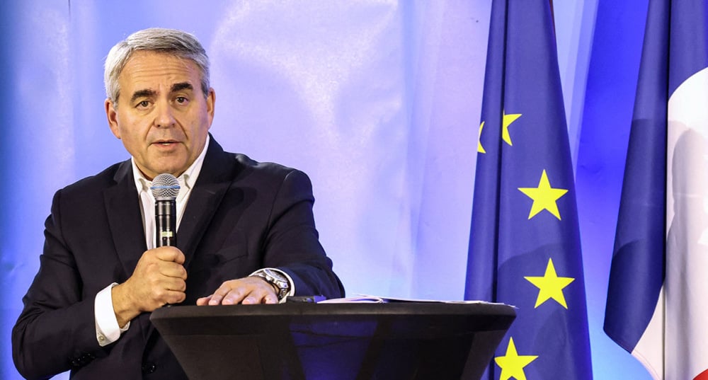 Xavier Bertrand, président du mouvement « Nous France ».
