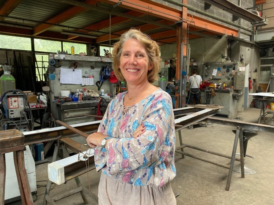 Maisons-Laffitte - Dans l'atelier de la serrurerie, métallerie et ferronnerie d'art SCM Gougeon