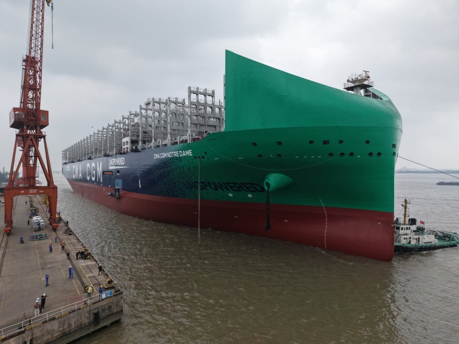 CMA CGM prévoit la livraison de dix nouveaux navires de plus de 24 000 EVP dès 2026