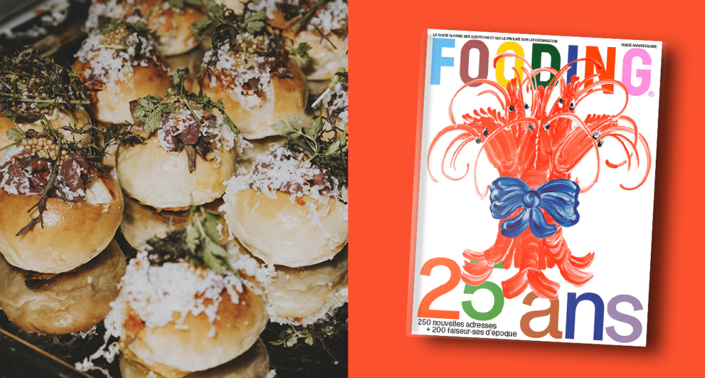 Bouchées lors de la soirée de remise des prix Fooding France, en 2024.