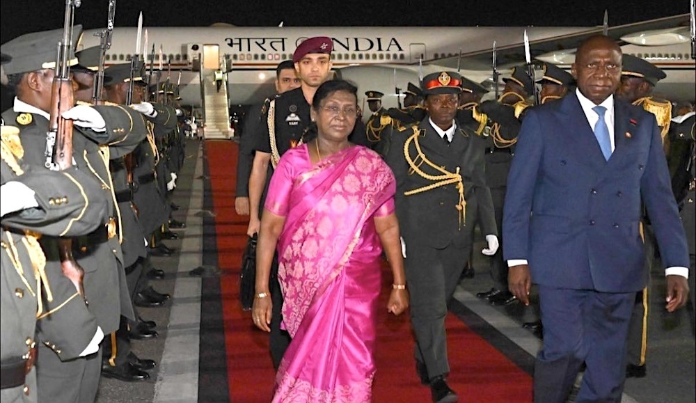La présidente indienne Droupadi Murmu à Luanda pour rapprocher les intérêts de l’Inde et de l’Angola.