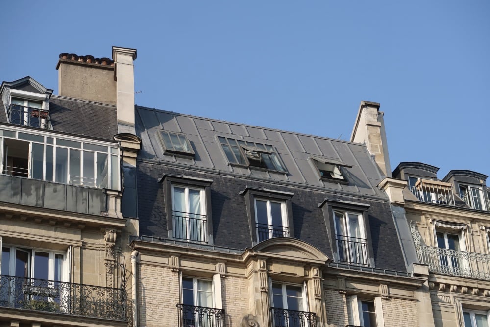 Des toits à Paris