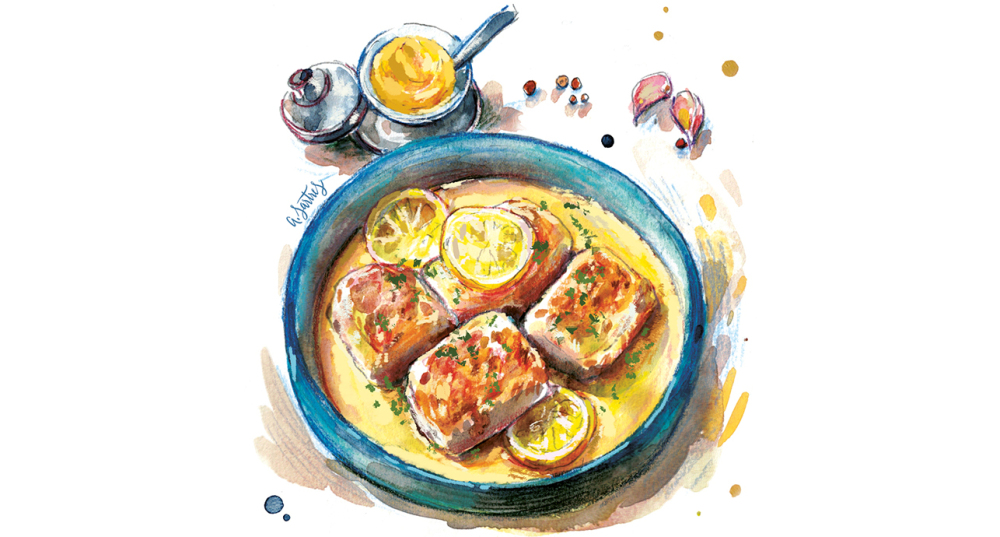 Découvrez notre recette de la semaine, le cabillaud à la moutarde citronnée.
