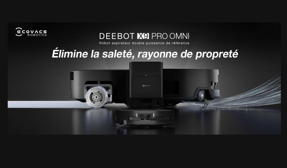 L'aspirateur laveur ecovacs deebot x9 pro - le nouveau standard du ménage pour votre logement.