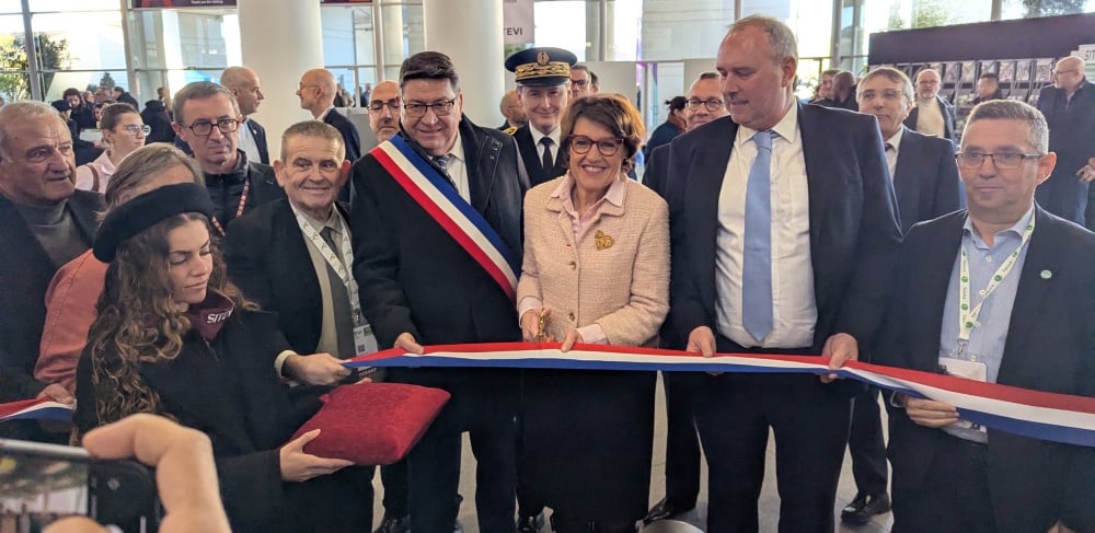 La ministre de l’Agriculture Annie Genevard est venue inaugurer le salon professionnel SITEVI à Montpellier, le 25 novembre 2025, et promettre une enveloppe pour la nouvelle campagne d’arrachage de vigne.