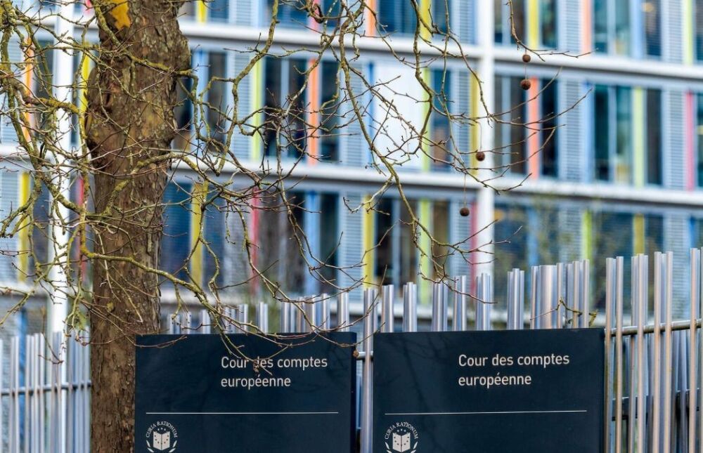Le siège de la Cour des comptes européenne à Luxembourg.