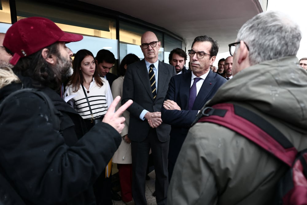 Le minsitre de l'économie, Roland Lescure et le ministère du travail, Jean-Pierre Farandou, le 27 novembre dernier.