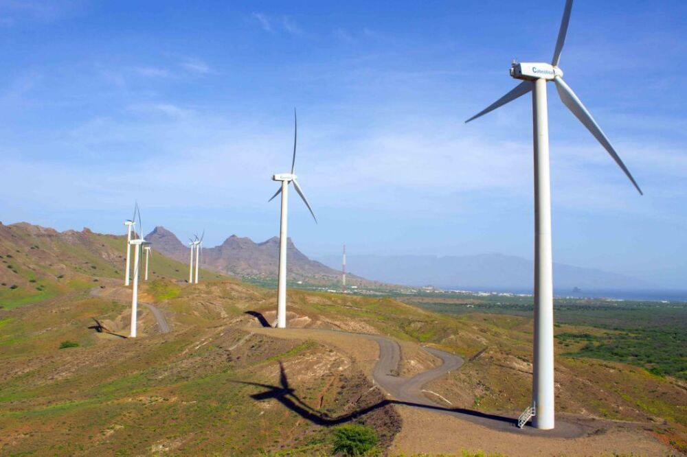 Cabeólica, premier projet éolien à grande échelle en Afrique.