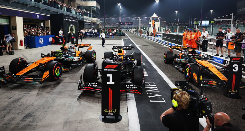 Grand Prix d'Abu Dhabi, circuit Yas Marina, le 6 décembre.