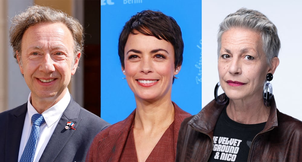 Stephane Bern, Berenice Bejo et Lio.