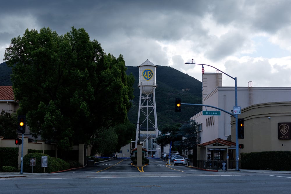 Les studios Warner Bros. à Burbank, en Californie.