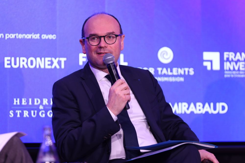 Sébastien Martin, ministre délégué à l'Industrie, a pris la parole lors de la 5ème édition du Family Business Forum organisé par La Tribune à Paris.