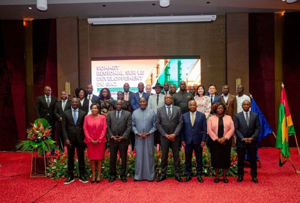 Le Sommet régional sur le développement du gaz a réuni les ministres de l'Energie de la Côte d'Ivoire, du Togo et du Bénin à Abidjan, le 7 décembre 2025.