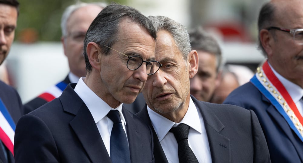 Bruno Retailleau et Nicolas Sarkozy.