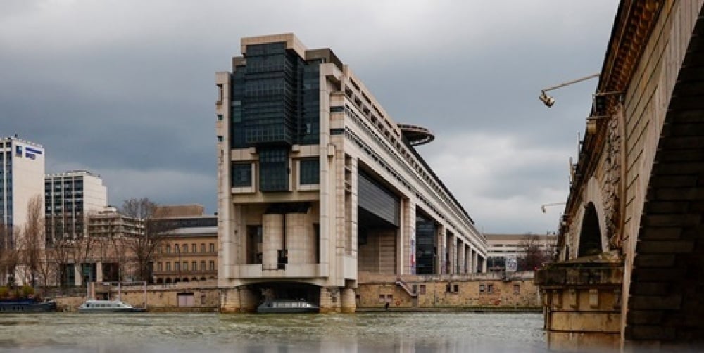 Le ministère des Finances dans le quartier de Bercy à Paris.