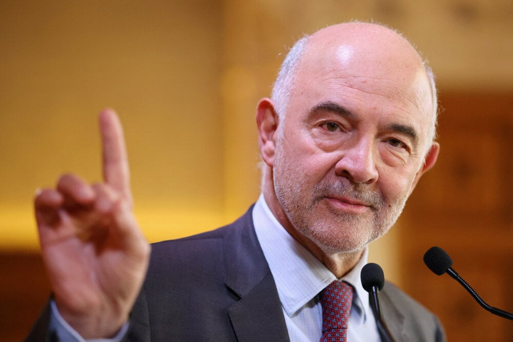 Pierre Moscovici a également mis en garde contre le différentiel de croissance avec les grandes économies.