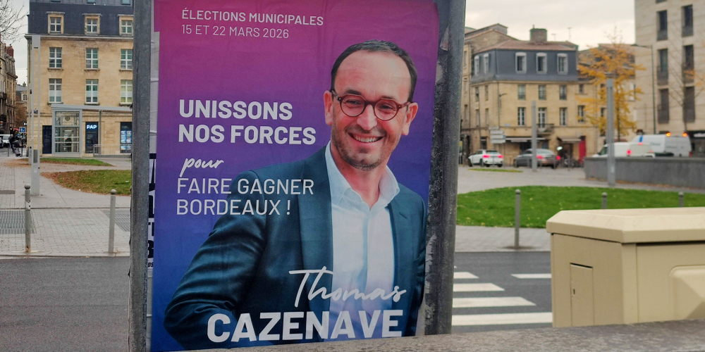À Bordeaux, le macroniste Thomas Cazenave mènera la liste d’union avec Nathalie Delattre face au maire écologiste sortant Pierre Hurmic.