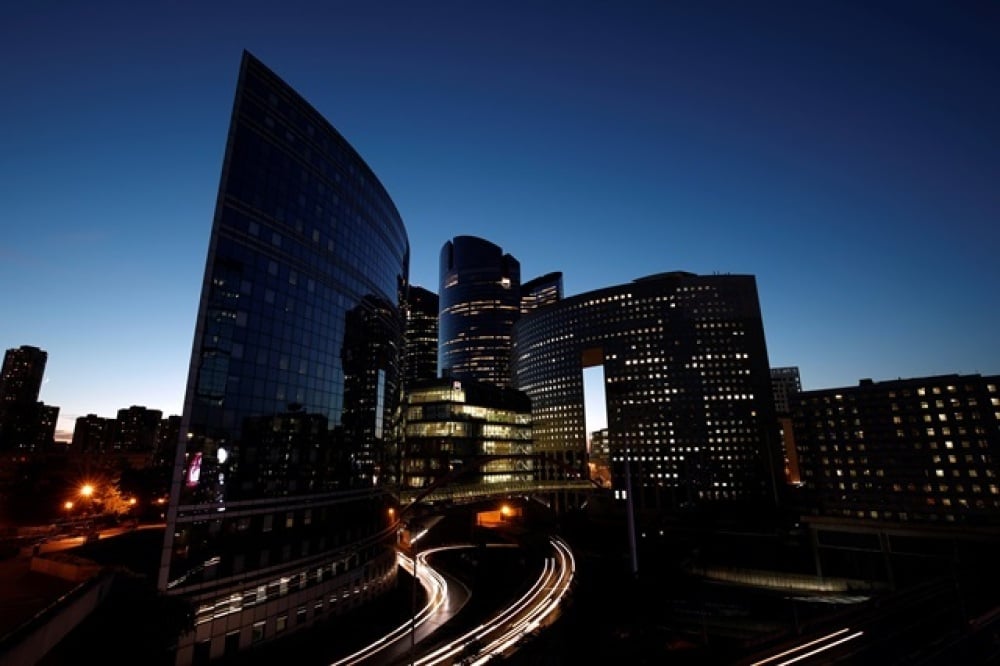 Le quartier d’affaires de la Défense à Paris.