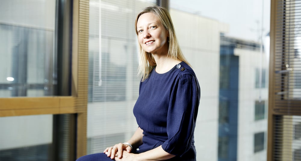 Anna Marsh, directrice générale de Studiocanal gère le leader européen de production, d'acquisition et de distribution audiovisuelles.
