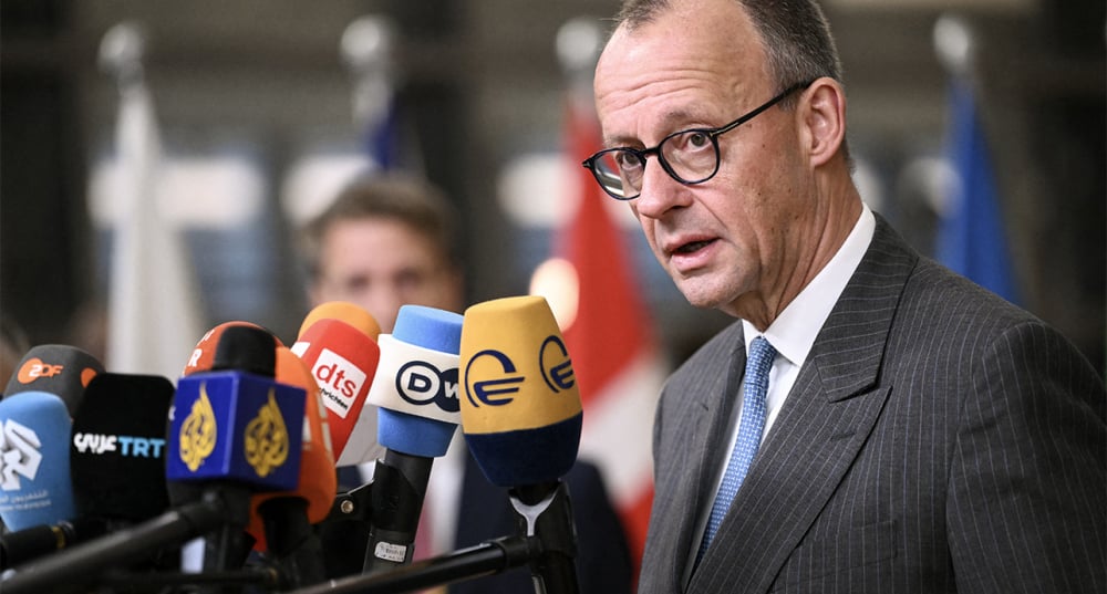 Le chancelier allemand Friedrich Merz.