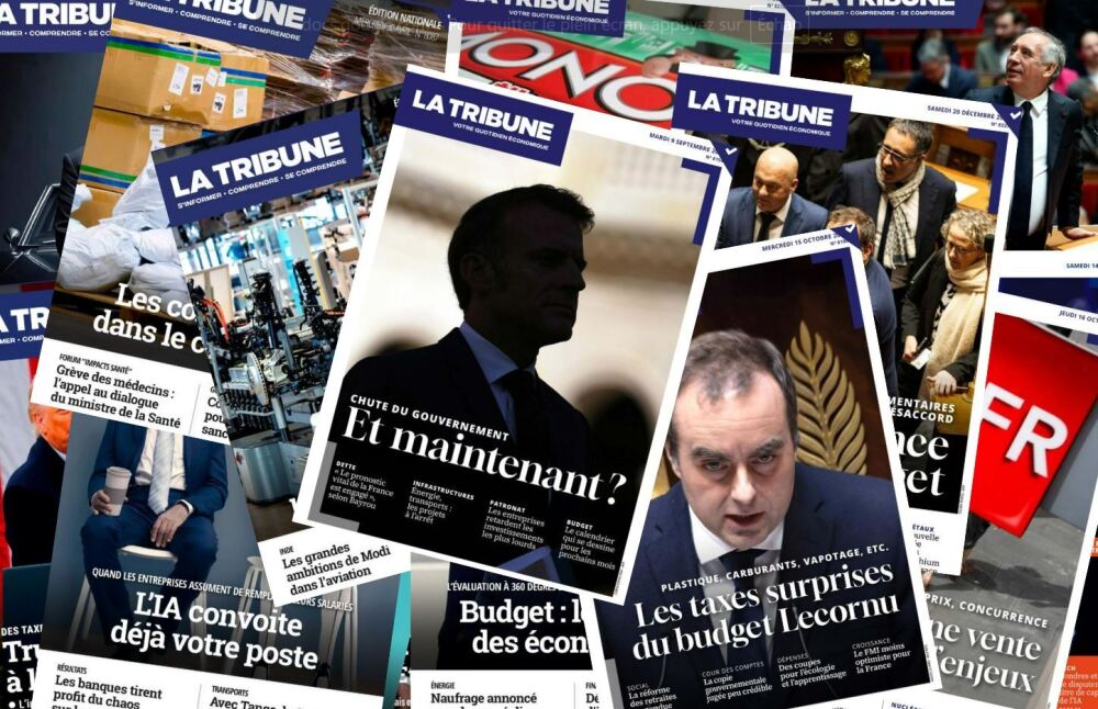 Visite guidée de l'année 2025 en 16 Unes de "La Tribune".