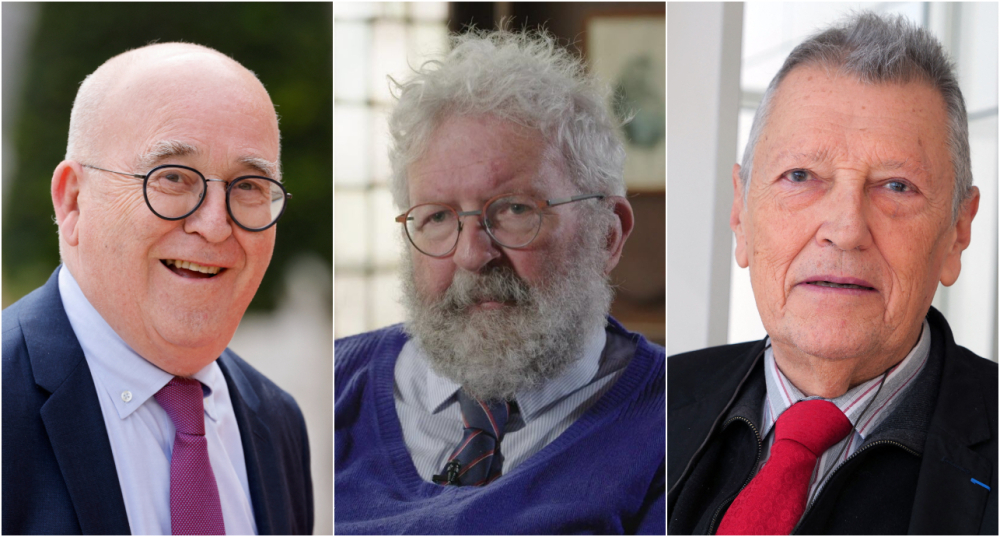 Bernard Poignant, Georges Bischoff et Michel Verge-Franceschi (de gauche à droite).