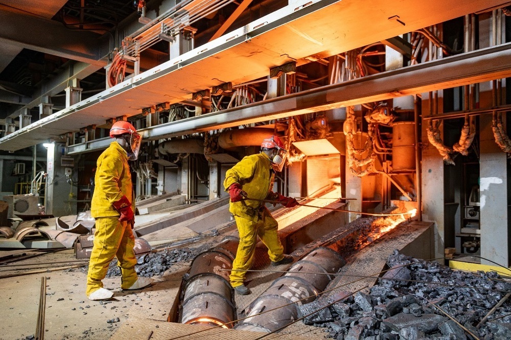 La fonderie de Kamoa-Kakula doit transformer directement le concentré de cuivre issu des différentes unités de traitement du complexe minier en anodes de cuivre pur à 99,7%
