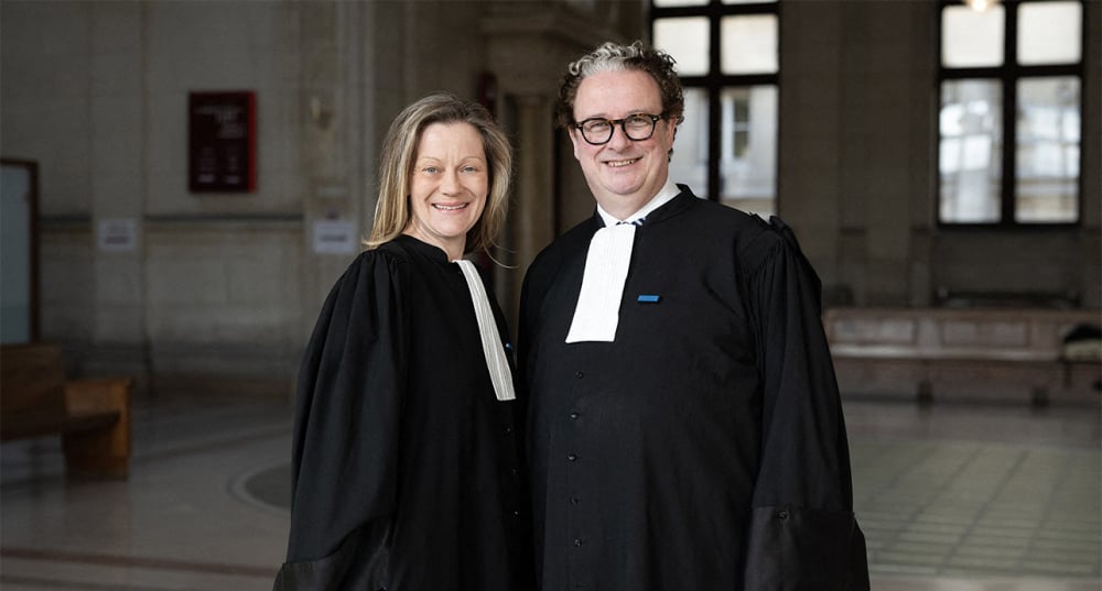 Carine Denoit-Benteux et Louis Degos, vice-bâtonnière de Paris et bâtonnier de Paris