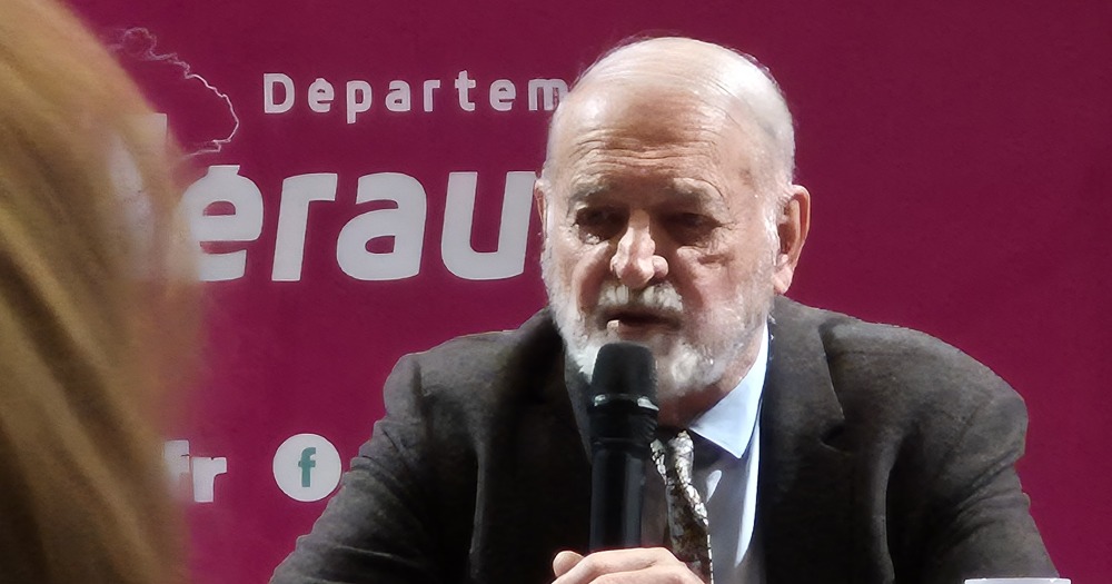 Kléber Mesquida, président du Conseil départemental de l'Hérault, le 13 janvier 2026.