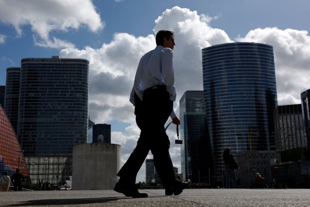 Le quartier de la Défense à Paris.