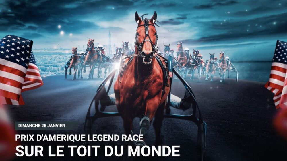 Départ attendu à 16h20 pour le Prix d’Amérique Legend Race 2026, un rendez-vous qui mêle tradition sportive et mise en scène spectaculaire.