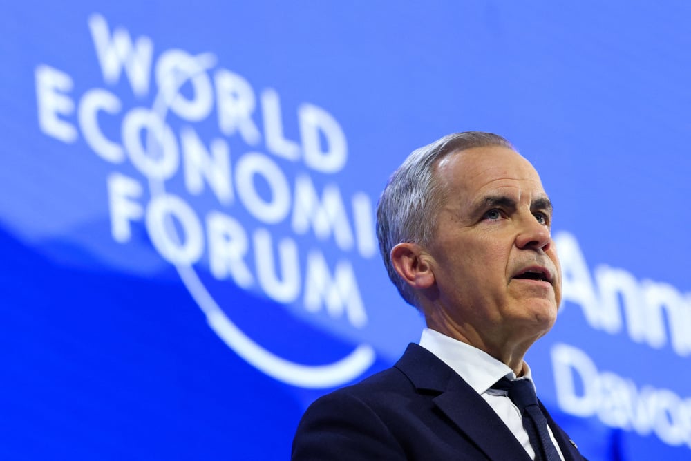 Au Forum économique de Davos, la semaine dernière, le Premier ministre canadien Mark Carney a fait forte impression en Suisse devant les dirigeants et chefs d'entreprises du monde entier.