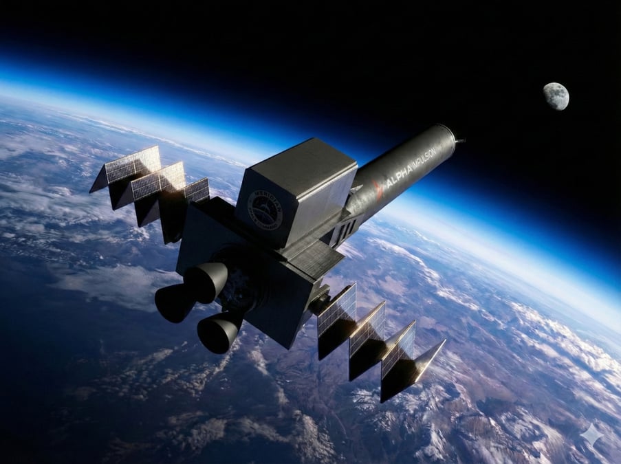 Alpha Impulsion développe un satellite à propulsion autophage.