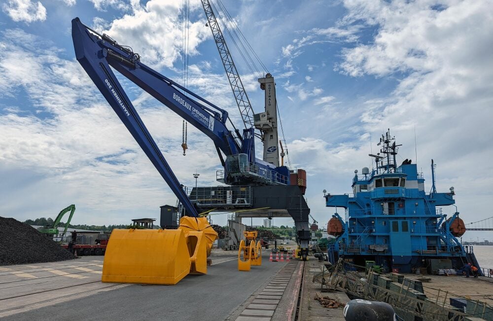 Le trafic du Grand port maritime de Bordeaux est en légère baisse en 2025 à 6,18 millions de tonnes.