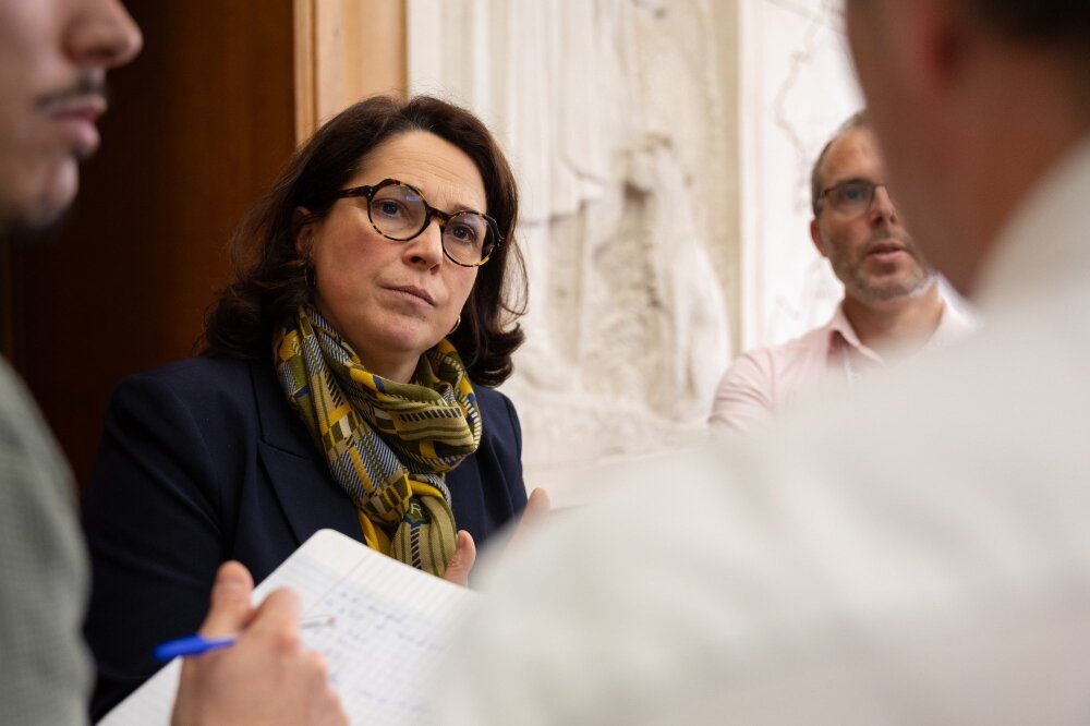 Marina Ferrari, ministre des Sports, de la Jeunesse et de la Vie associative.