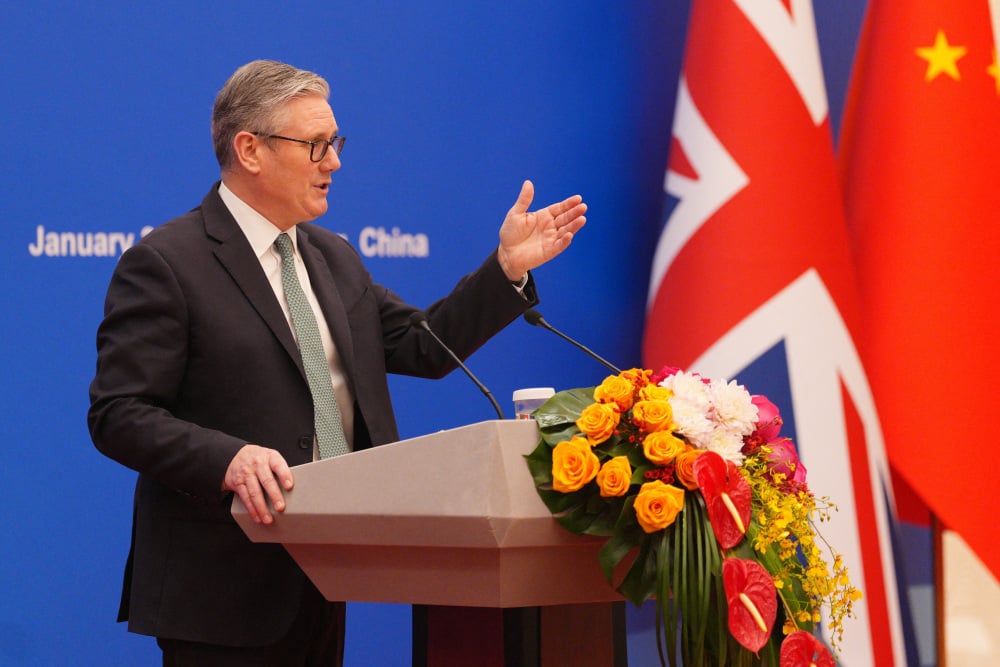 Lors de sa visite à Pékin, Keir Starmer a affirmé que "La Chine est un acteur essentiel" dans le monde.