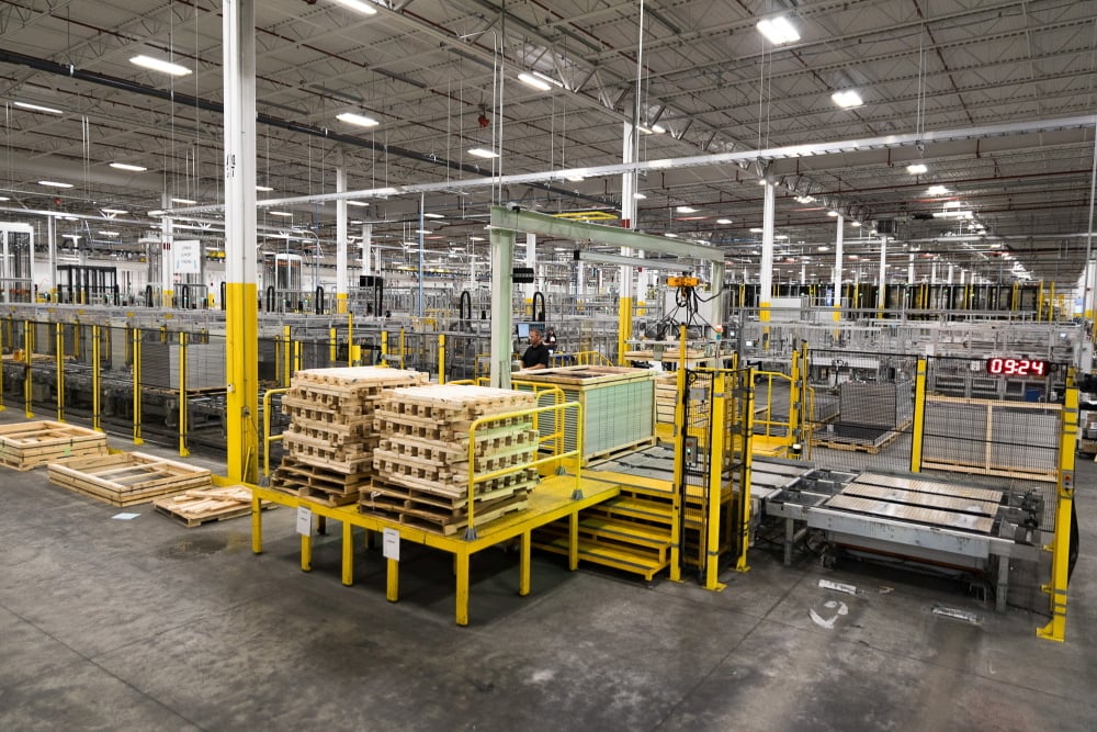 La fabrication de panneaux solaires chez First Solar à Perrysburg, dans l’Ohio.