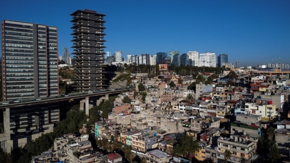 La capitale Mexico est marquée par des inégalités criantes.